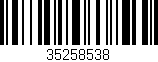 Código de barras (EAN, GTIN, SKU, ISBN): '35258538'