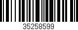 Código de barras (EAN, GTIN, SKU, ISBN): '35258599'
