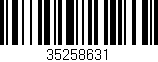 Código de barras (EAN, GTIN, SKU, ISBN): '35258631'