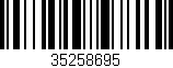 Código de barras (EAN, GTIN, SKU, ISBN): '35258695'