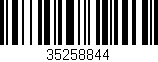 Código de barras (EAN, GTIN, SKU, ISBN): '35258844'