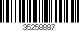 Código de barras (EAN, GTIN, SKU, ISBN): '35258897'