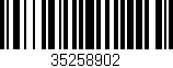 Código de barras (EAN, GTIN, SKU, ISBN): '35258902'