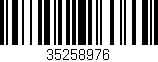 Código de barras (EAN, GTIN, SKU, ISBN): '35258976'