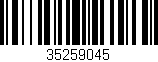 Código de barras (EAN, GTIN, SKU, ISBN): '35259045'