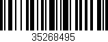 Código de barras (EAN, GTIN, SKU, ISBN): '35268495'