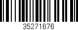 Código de barras (EAN, GTIN, SKU, ISBN): '35271676'