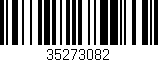 Código de barras (EAN, GTIN, SKU, ISBN): '35273082'
