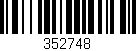 Código de barras (EAN, GTIN, SKU, ISBN): '352748'