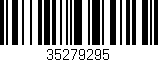 Código de barras (EAN, GTIN, SKU, ISBN): '35279295'