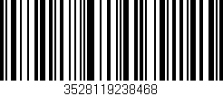 Código de barras (EAN, GTIN, SKU, ISBN): '3528119238468'