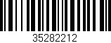 Código de barras (EAN, GTIN, SKU, ISBN): '35282212'