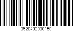 Código de barras (EAN, GTIN, SKU, ISBN): '3528402888158'