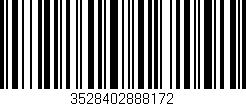 Código de barras (EAN, GTIN, SKU, ISBN): '3528402888172'