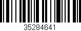 Código de barras (EAN, GTIN, SKU, ISBN): '35284641'