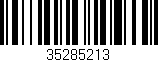 Código de barras (EAN, GTIN, SKU, ISBN): '35285213'