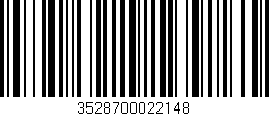 Código de barras (EAN, GTIN, SKU, ISBN): '3528700022148'