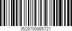 Código de barras (EAN, GTIN, SKU, ISBN): '3528700865721'