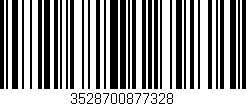 Código de barras (EAN, GTIN, SKU, ISBN): '3528700877328'