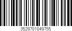 Código de barras (EAN, GTIN, SKU, ISBN): '3528701049755'