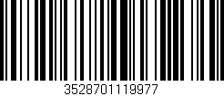 Código de barras (EAN, GTIN, SKU, ISBN): '3528701119977'