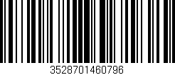 Código de barras (EAN, GTIN, SKU, ISBN): '3528701460796'