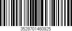 Código de barras (EAN, GTIN, SKU, ISBN): '3528701460925'