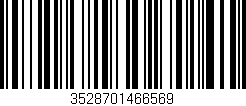 Código de barras (EAN, GTIN, SKU, ISBN): '3528701466569'