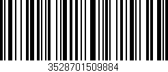 Código de barras (EAN, GTIN, SKU, ISBN): '3528701509884'
