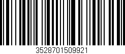 Código de barras (EAN, GTIN, SKU, ISBN): '3528701509921'