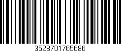 Código de barras (EAN, GTIN, SKU, ISBN): '3528701765686'