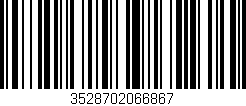 Código de barras (EAN, GTIN, SKU, ISBN): '3528702066867'
