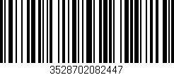 Código de barras (EAN, GTIN, SKU, ISBN): '3528702082447'