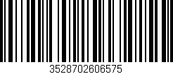 Código de barras (EAN, GTIN, SKU, ISBN): '3528702606575'