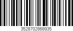 Código de barras (EAN, GTIN, SKU, ISBN): '3528702868935'