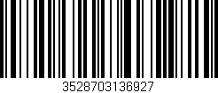 Código de barras (EAN, GTIN, SKU, ISBN): '3528703136927'