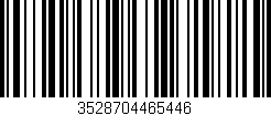Código de barras (EAN, GTIN, SKU, ISBN): '3528704465446'