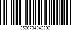 Código de barras (EAN, GTIN, SKU, ISBN): '3528704942282'