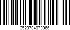 Código de barras (EAN, GTIN, SKU, ISBN): '3528704979066'