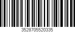 Código de barras (EAN, GTIN, SKU, ISBN): '3528705520335'
