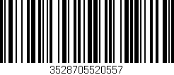 Código de barras (EAN, GTIN, SKU, ISBN): '3528705520557'