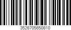 Código de barras (EAN, GTIN, SKU, ISBN): '3528705650810'