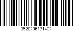 Código de barras (EAN, GTIN, SKU, ISBN): '3528706171437'