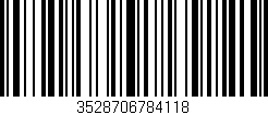 Código de barras (EAN, GTIN, SKU, ISBN): '3528706784118'