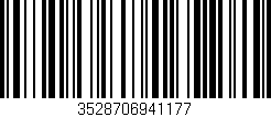 Código de barras (EAN, GTIN, SKU, ISBN): '3528706941177'