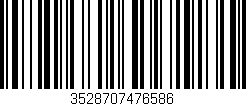 Código de barras (EAN, GTIN, SKU, ISBN): '3528707476586'