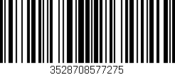 Código de barras (EAN, GTIN, SKU, ISBN): '3528708577275'