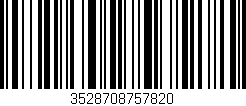 Código de barras (EAN, GTIN, SKU, ISBN): '3528708757820'