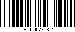 Código de barras (EAN, GTIN, SKU, ISBN): '3528708770737'