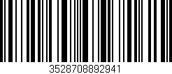 Código de barras (EAN, GTIN, SKU, ISBN): '3528708892941'